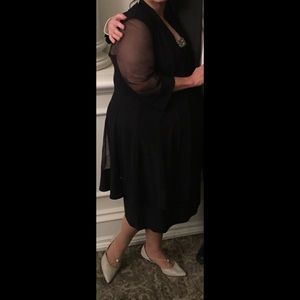 🆕 Dress Barn Navy Dress with Jacket